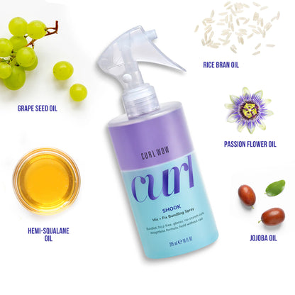 بخاخ الشعر شوك ميكس + فيكس بيلدينج للشعر الكيرلي