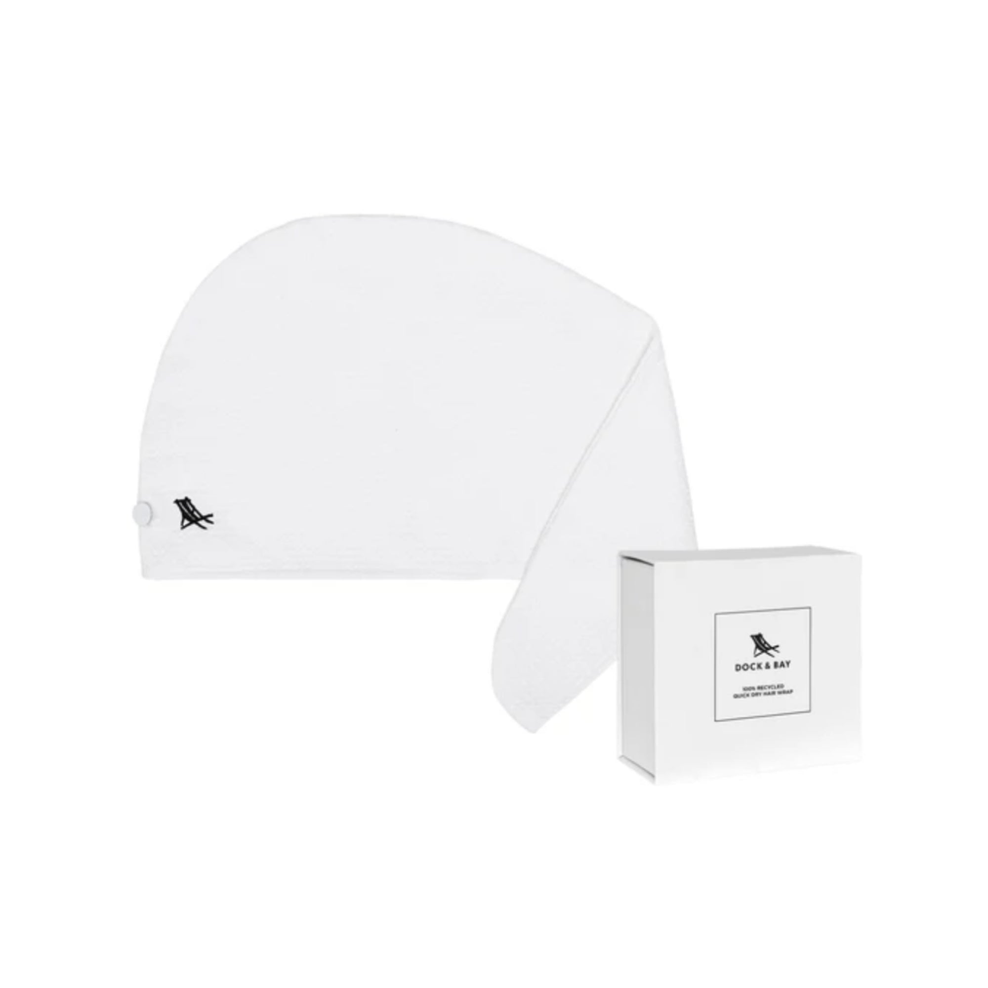 Crystal White Hair Wrap