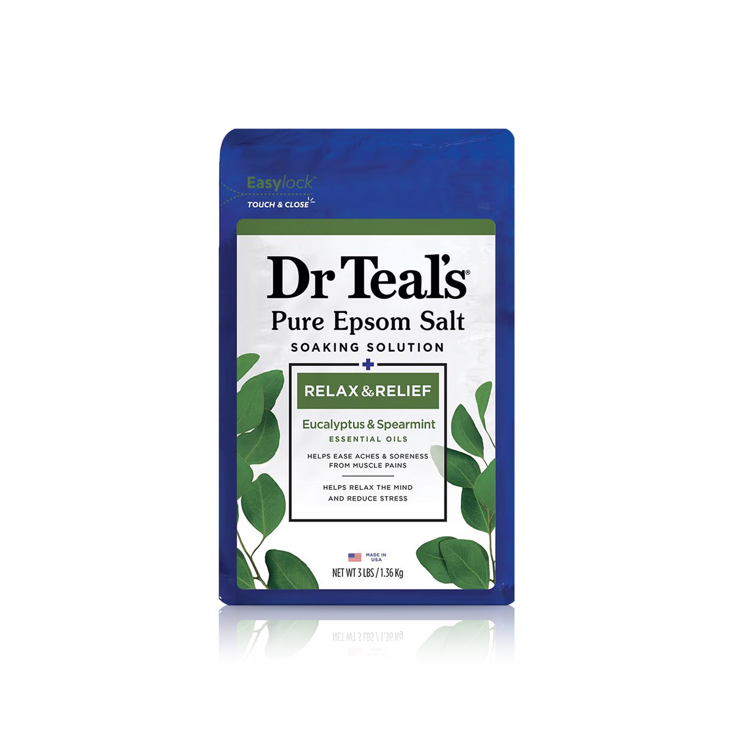 Pure Epsom Salt Eucalyptus &amp; Spearmint Soaking Solution