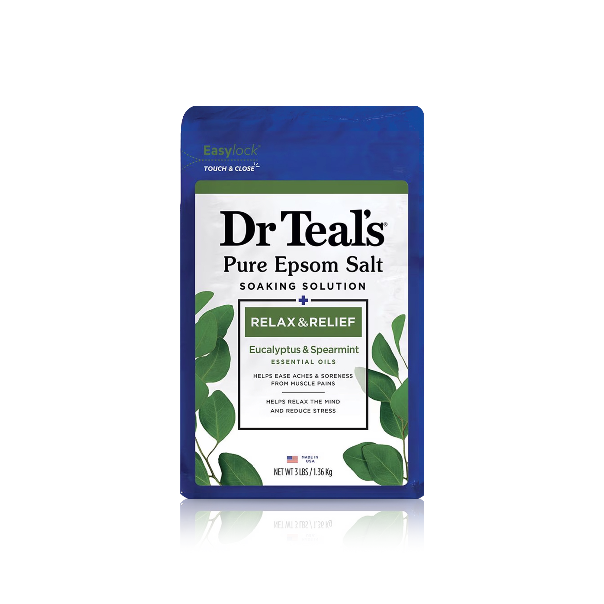 Pure Epsom Salt Eucalyptus &amp; Spearmint Soaking Solution