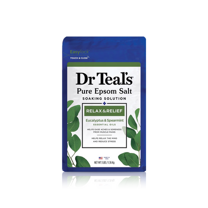 Pure Epsom Salt Eucalyptus &amp; Spearmint Soaking Solution