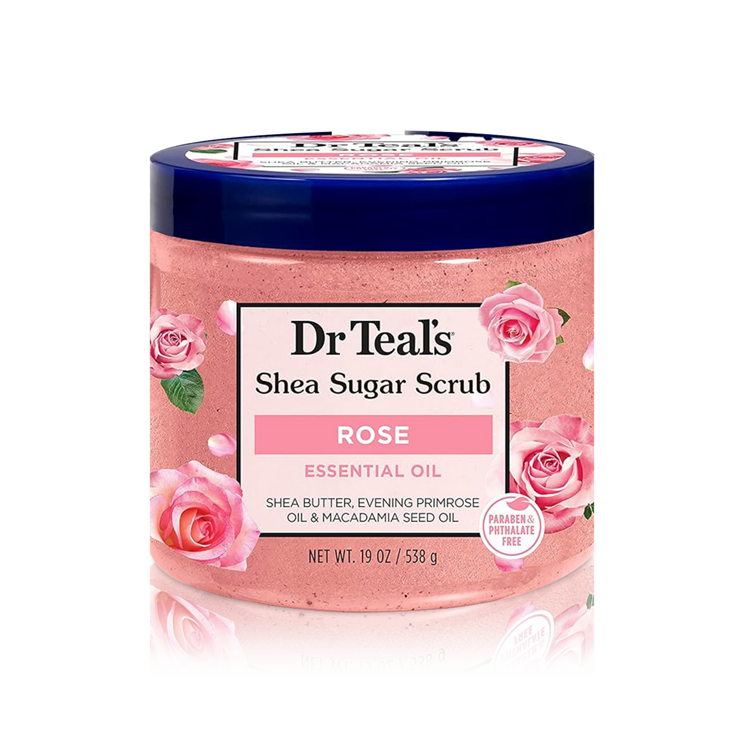 Shea Sugar Body Scrub with Rose Essential Oil