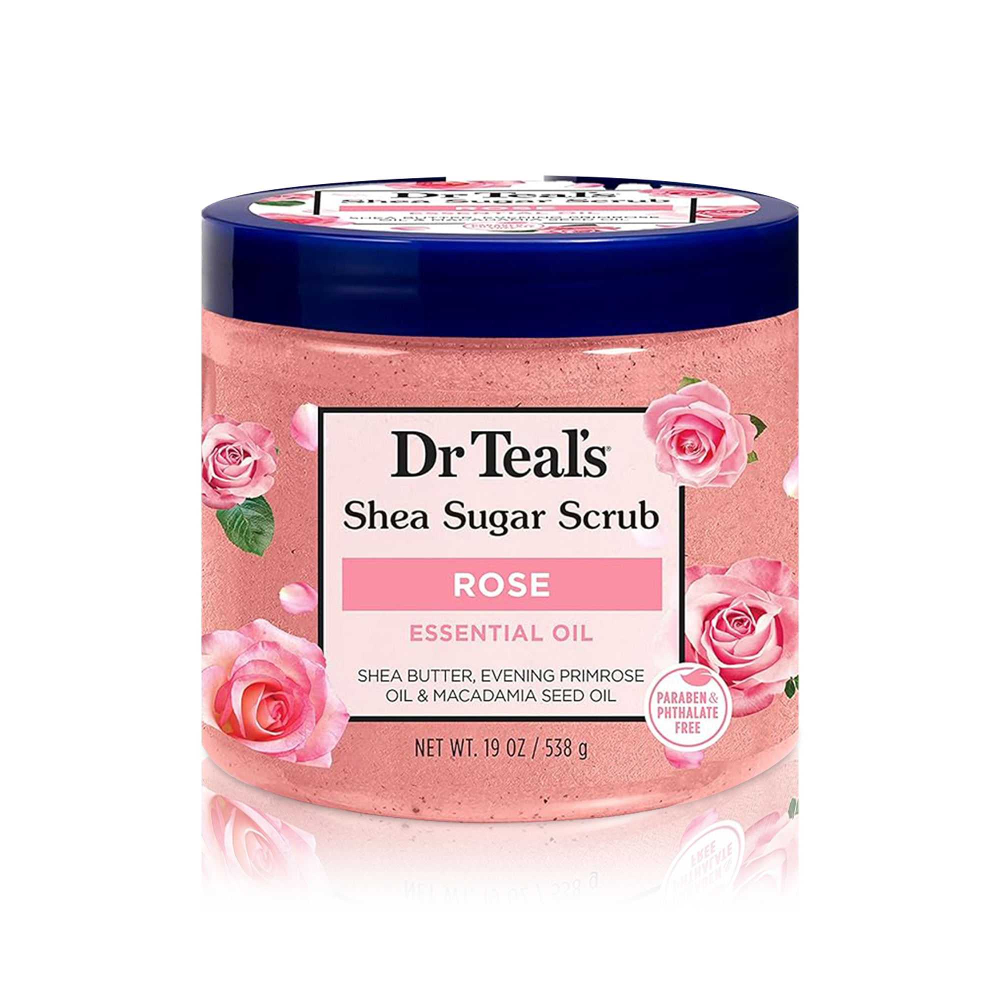 Shea Sugar Body Scrub with Rose Essential Oil