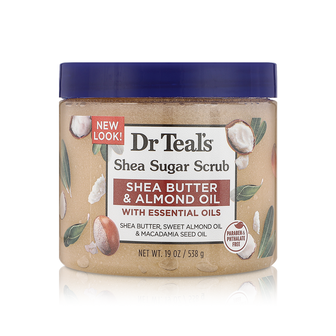 Shea Sugar Body Scrub with Shea Butter &amp; Almond Oil
