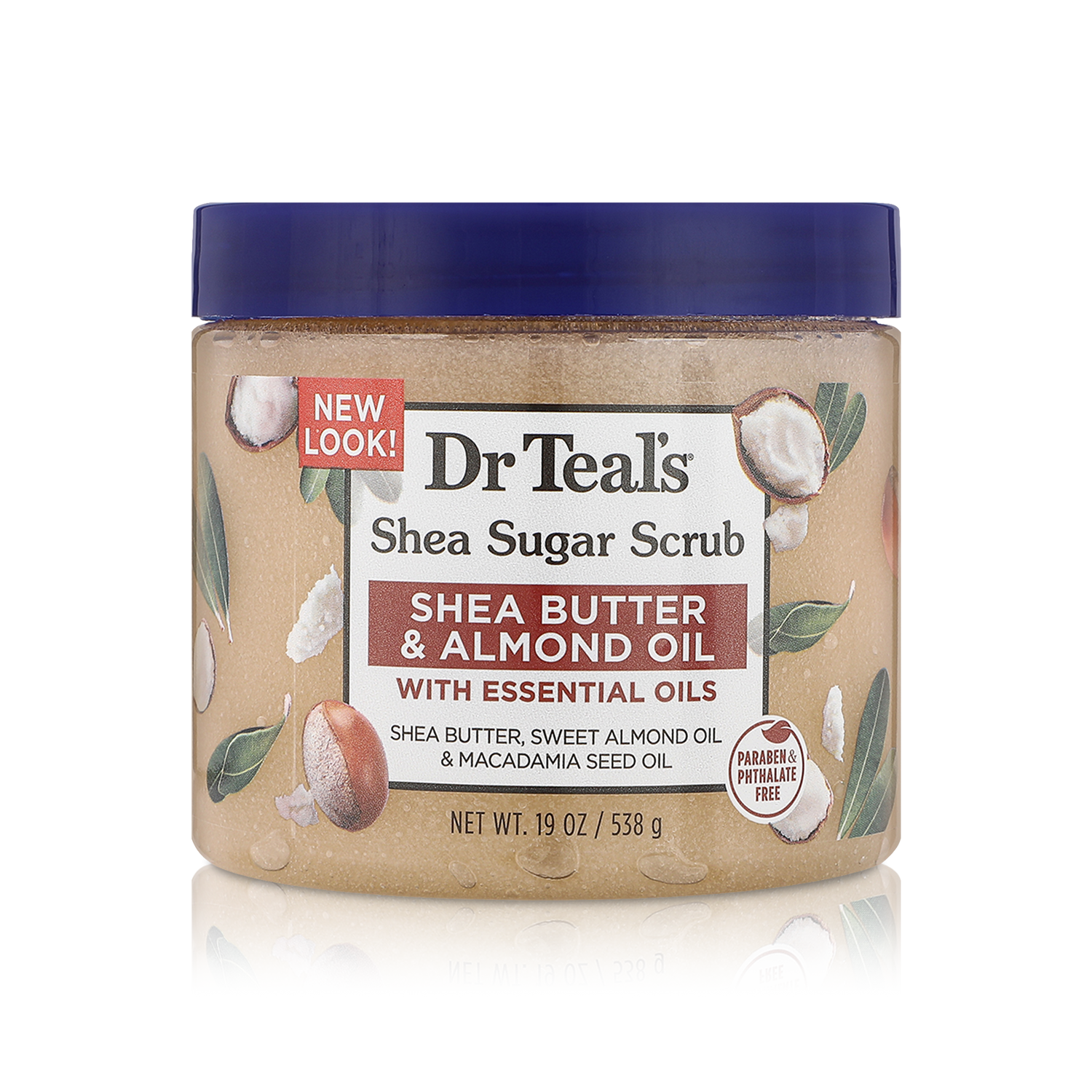 Shea Sugar Body Scrub with Shea Butter &amp; Almond Oil