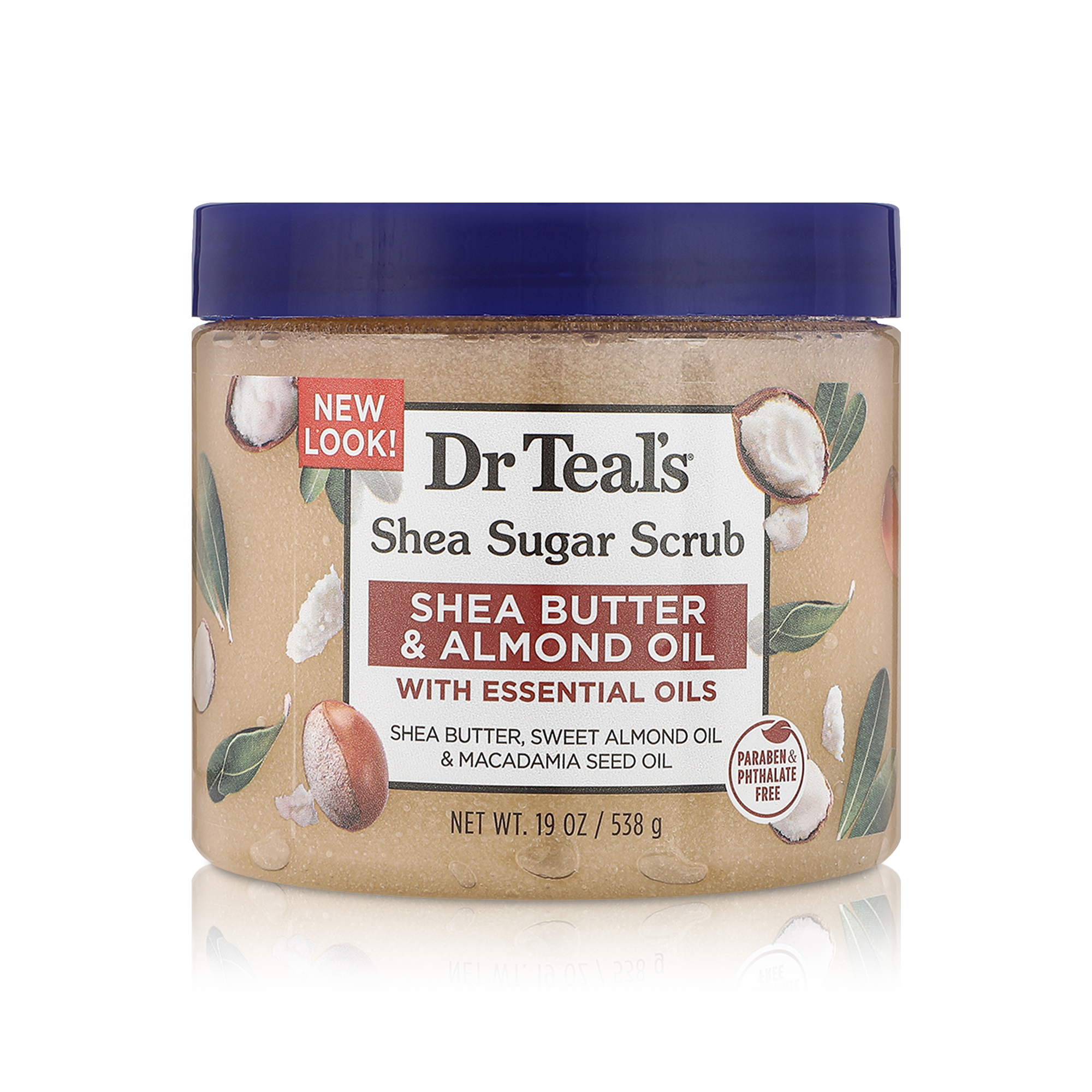 Shea Sugar Body Scrub with Shea Butter &amp; Almond Oil