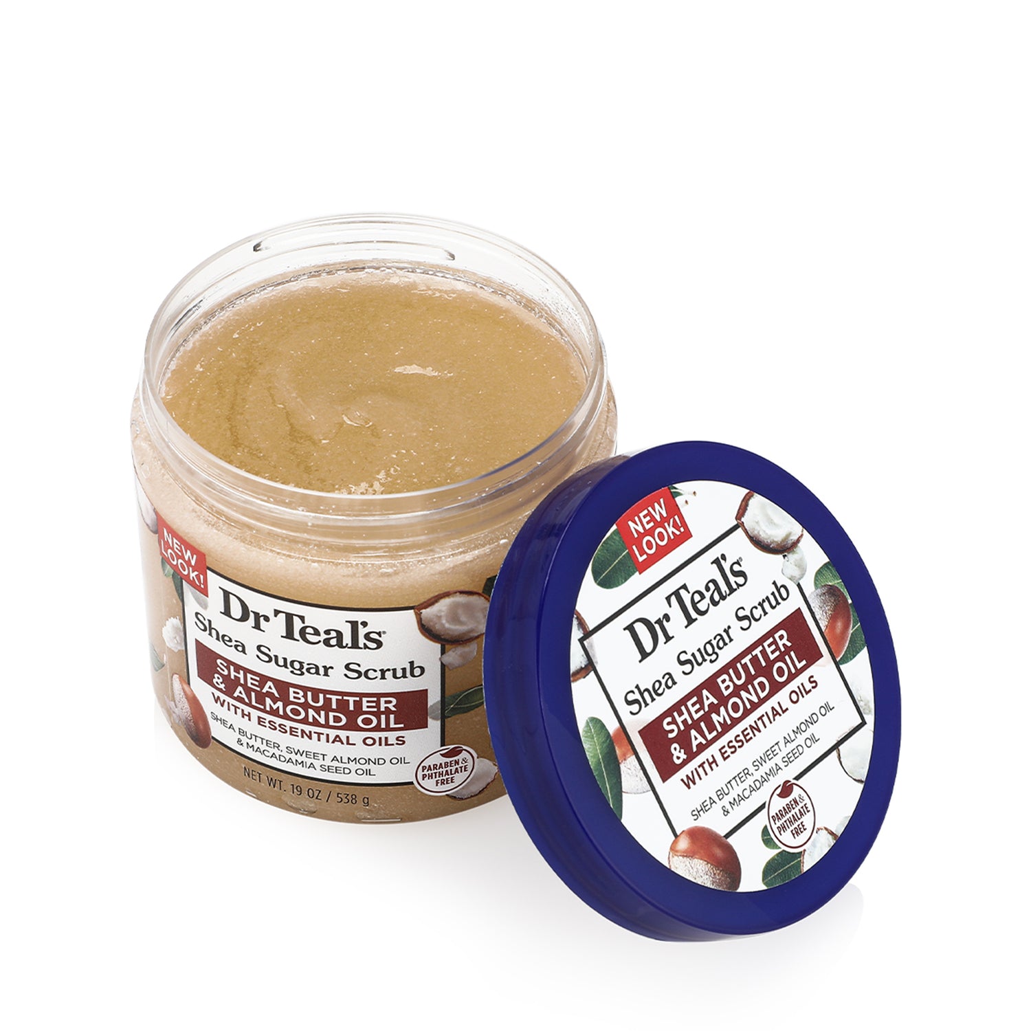 Shea Sugar Body Scrub with Shea Butter &amp; Almond Oil