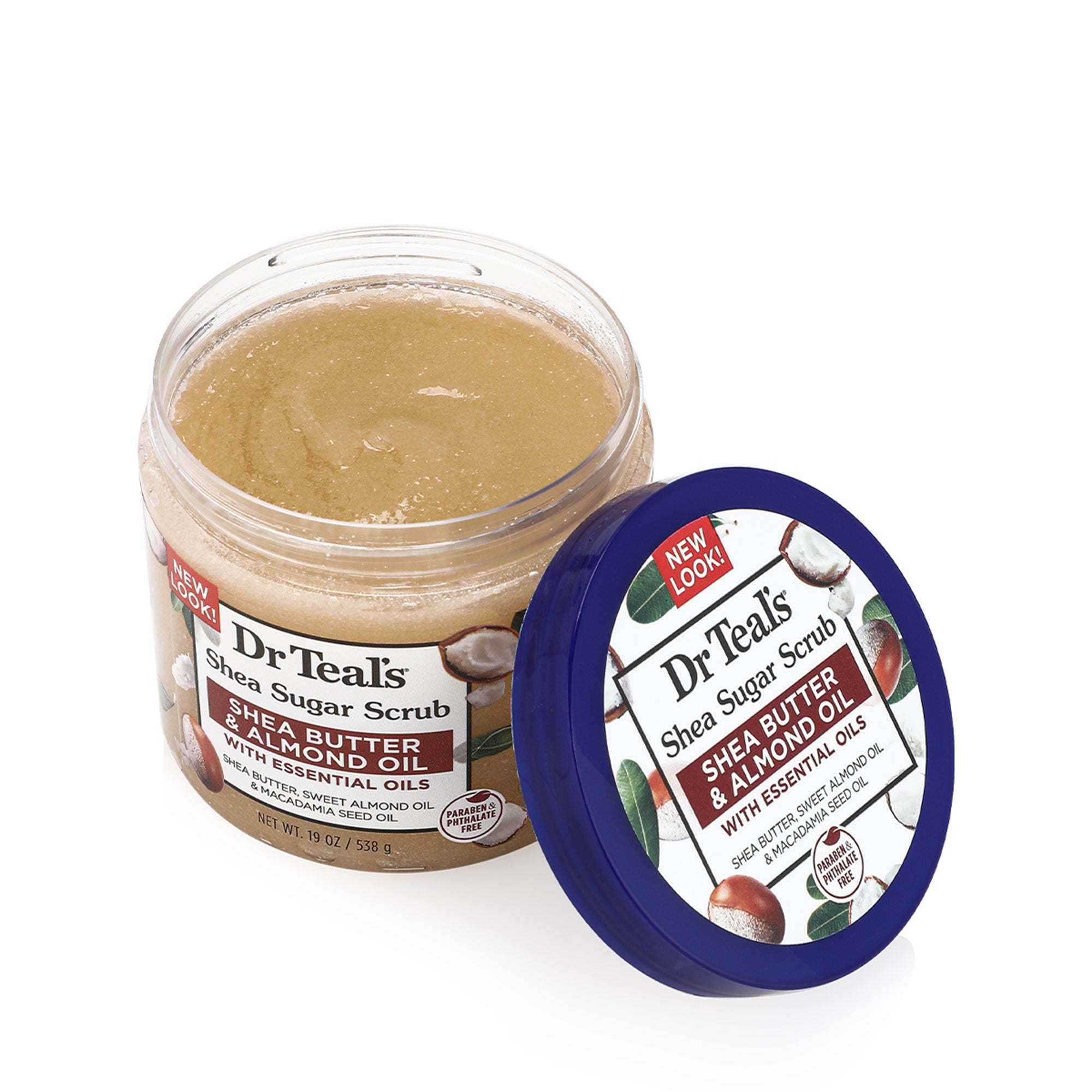 Shea Sugar Body Scrub with Shea Butter &amp; Almond Oil