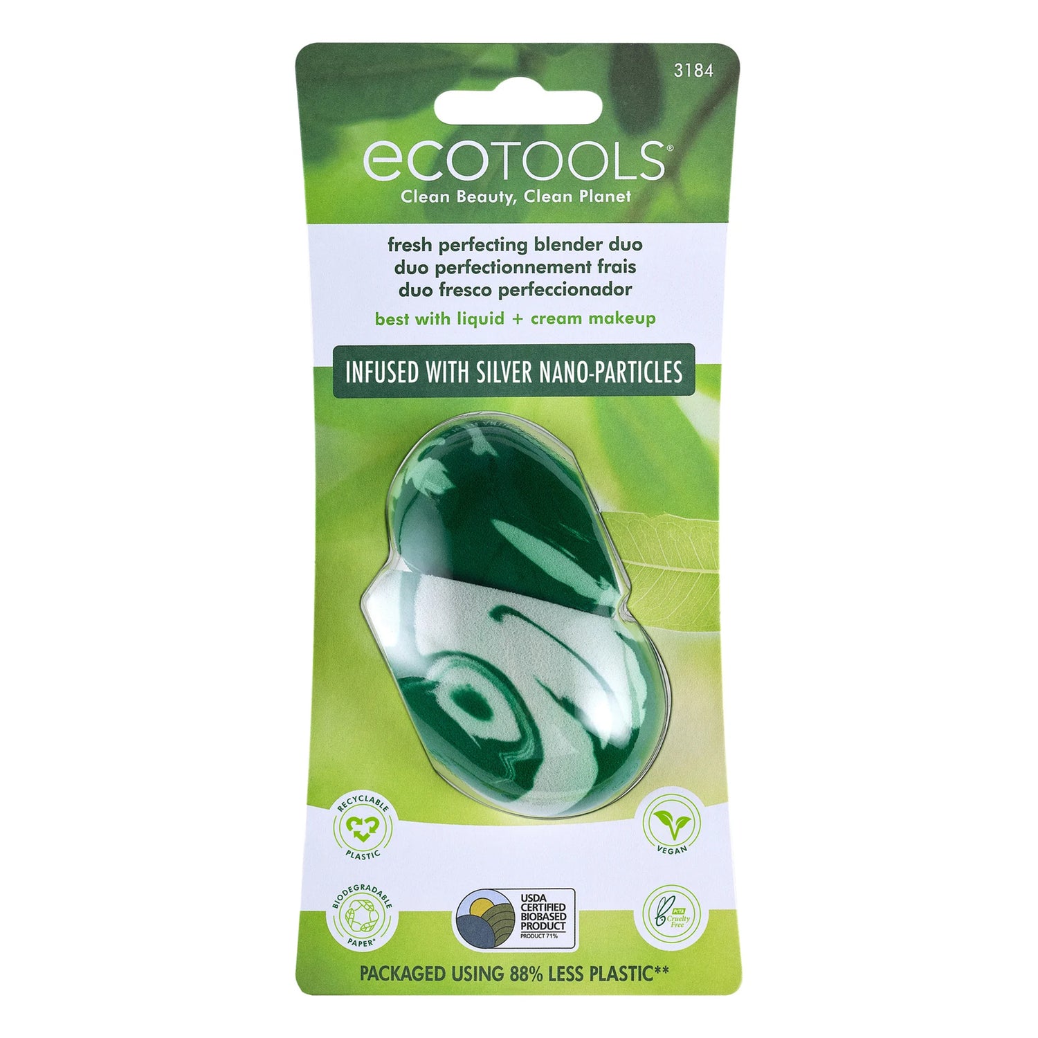 Fresh Perfecting Facial Sponge Blender Duo