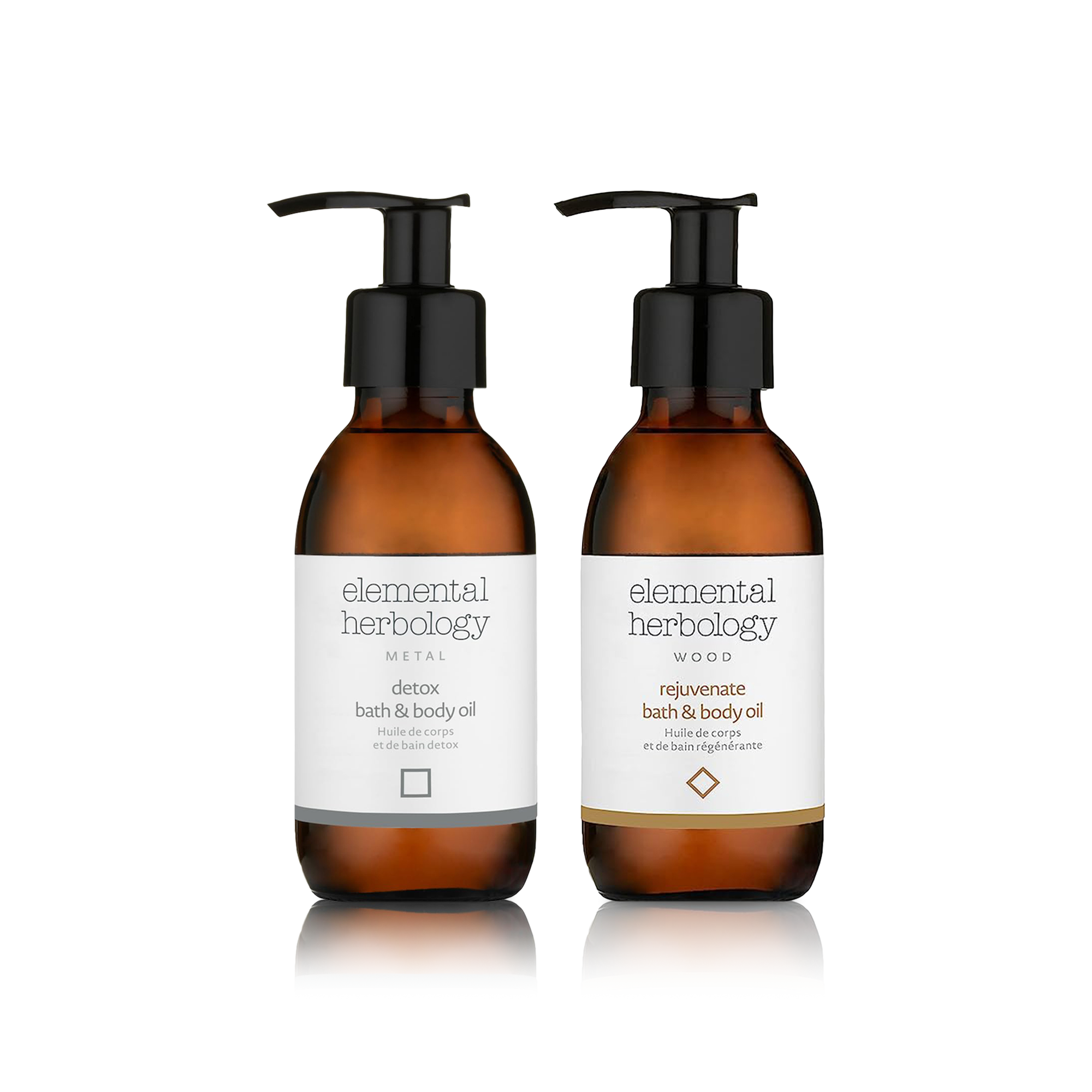Elemental Herbology-Detox &amp; Rejuvenate Bath &amp; Body Oil Set