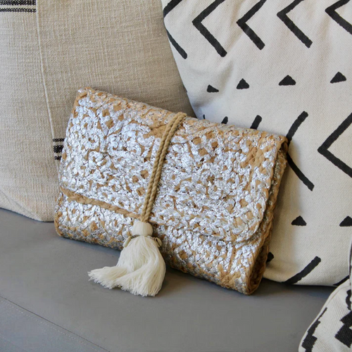 Silver Clutch