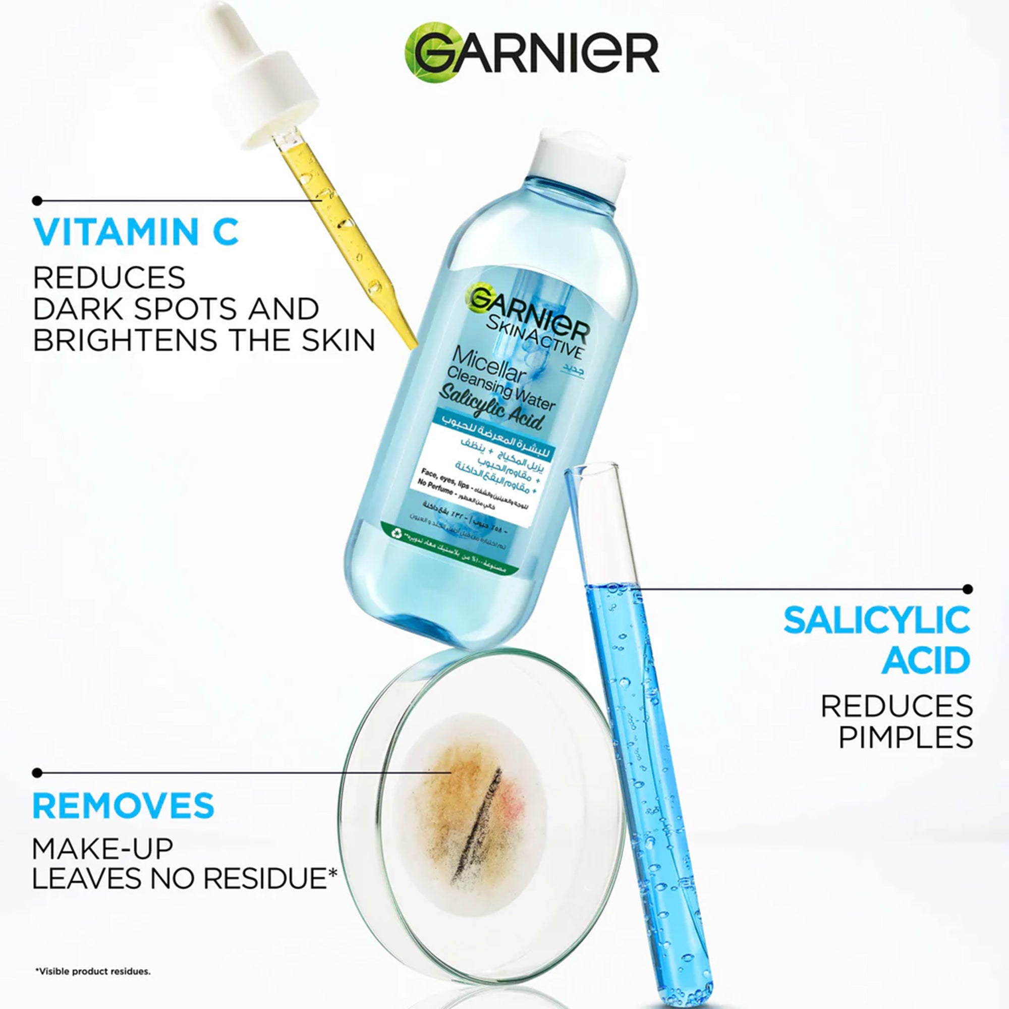 Fast Clear Micellar Cleansing Water