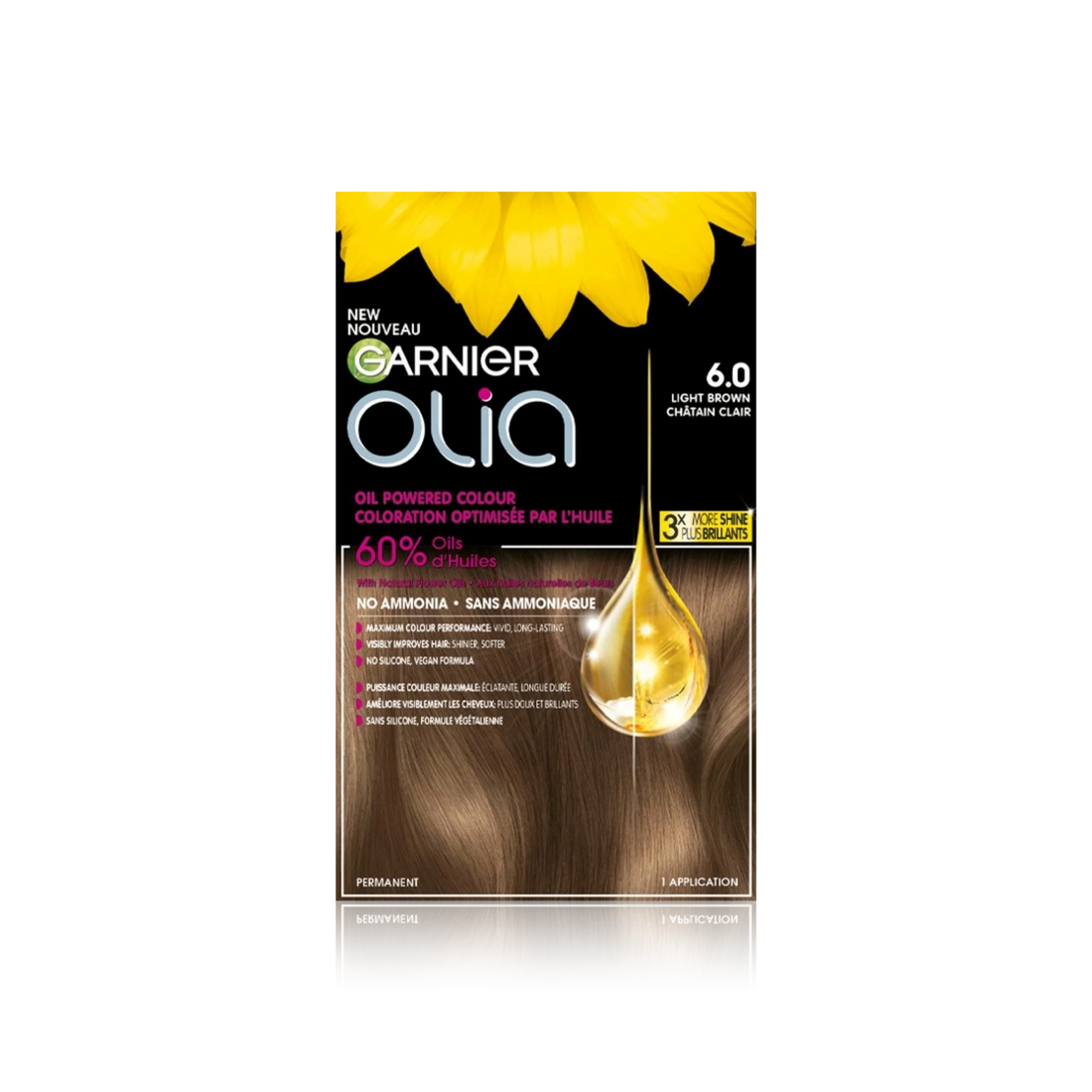 Olia  6.0 Hair Color