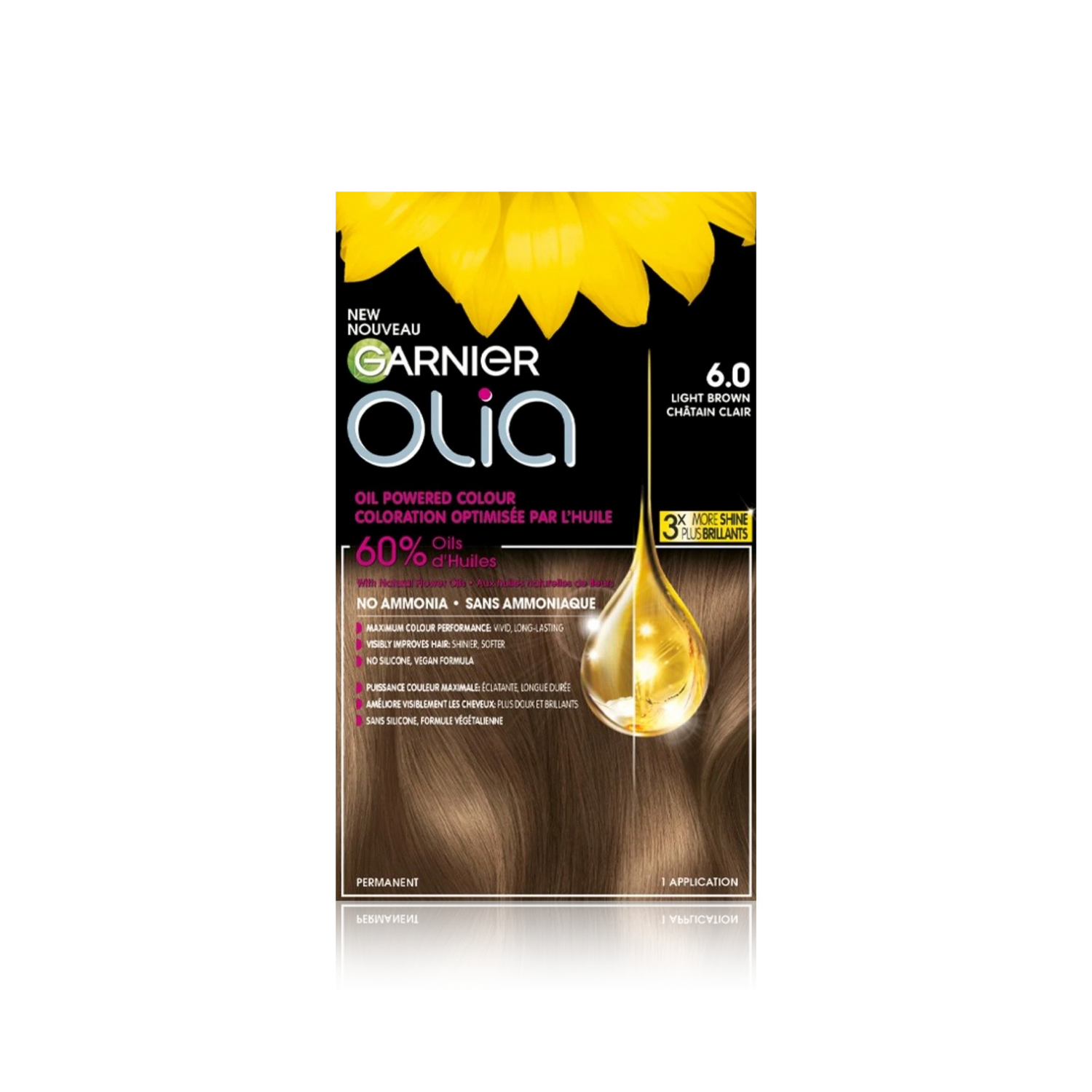 Olia  6.0 Hair Color