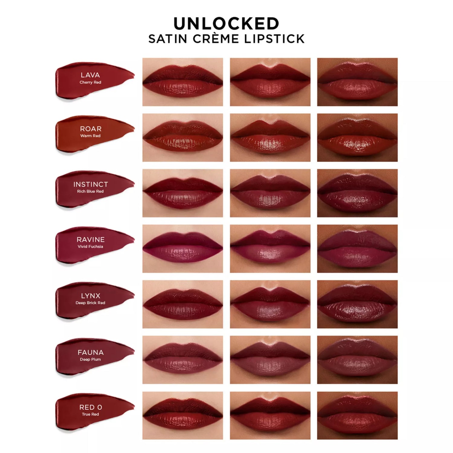 Unlocked Satin Crème Lipstick