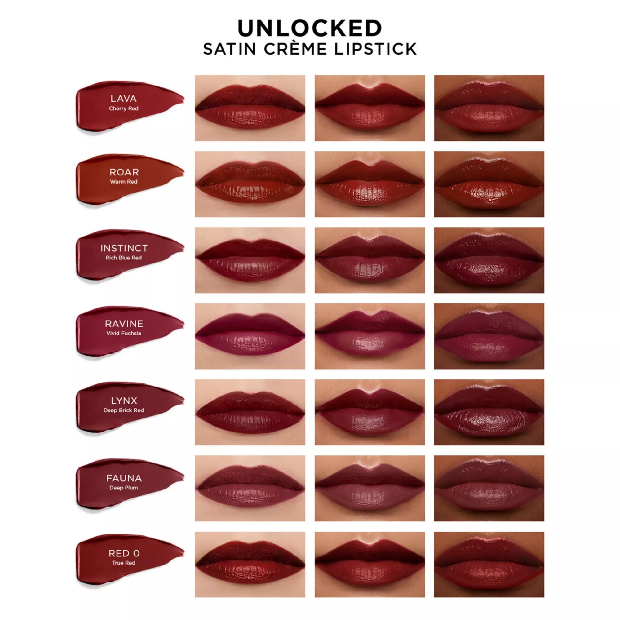 Unlocked Satin Crème Lipstick