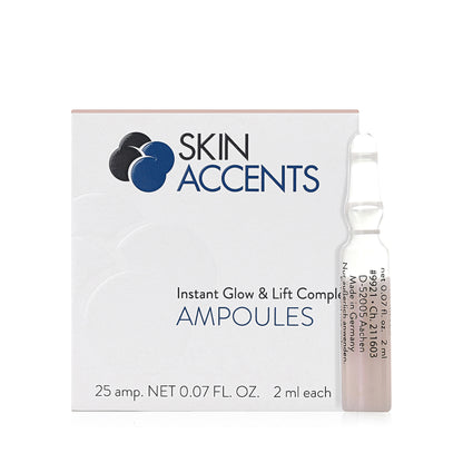 Skin Accents Instant Glow &amp; Lift Complex Ampoules