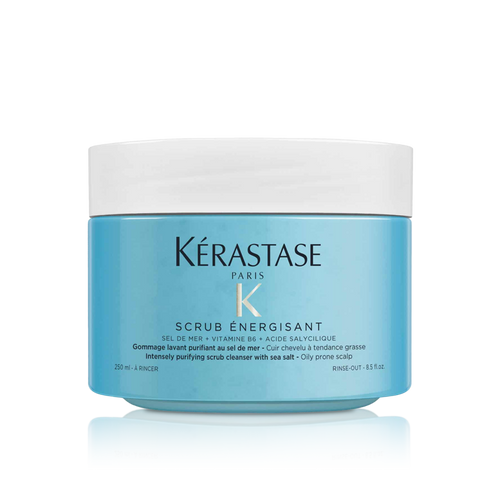 مقشر فيوسيو-سكرب مكثف مع ملح البحر لتنقية وتنظيف فروة الرأس 