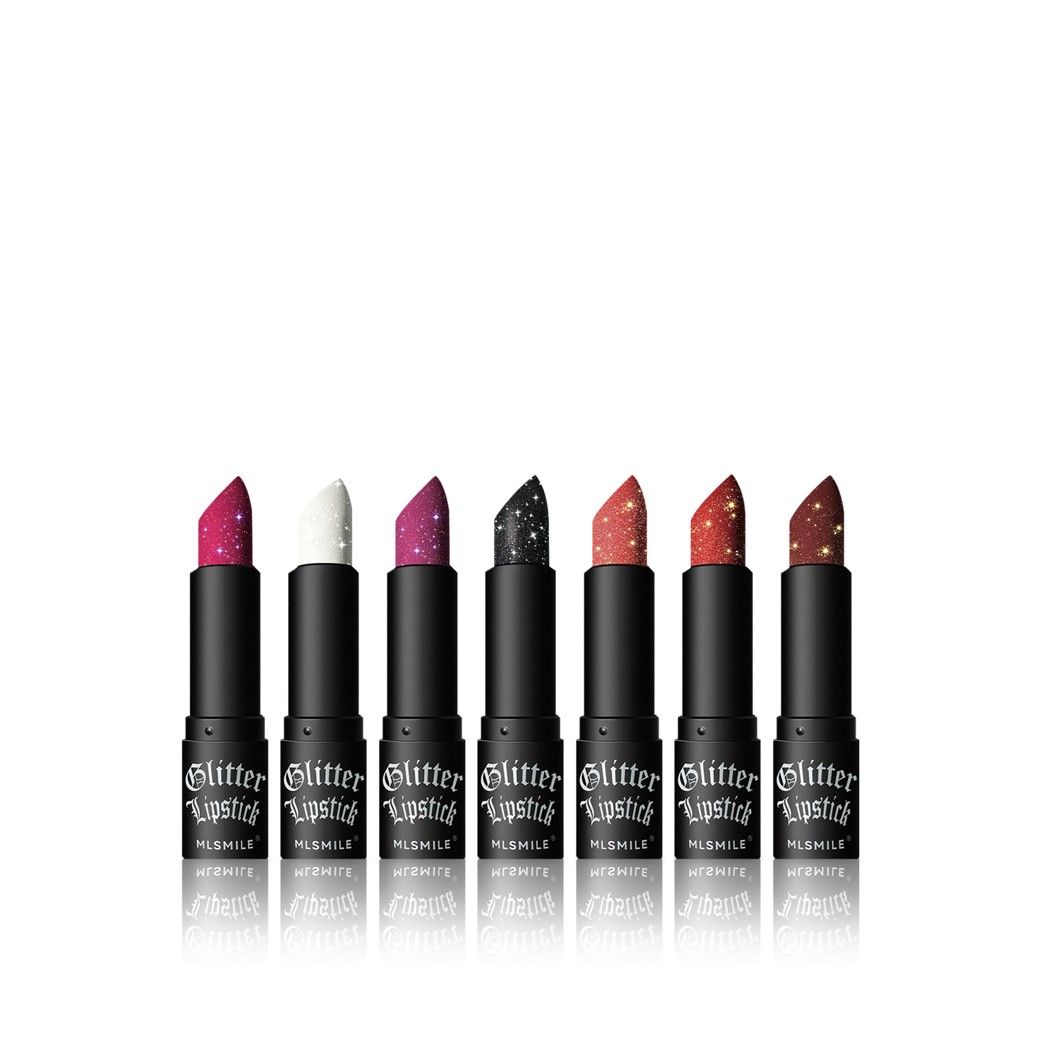 Matte To Glitter Shine Lipstick Set
