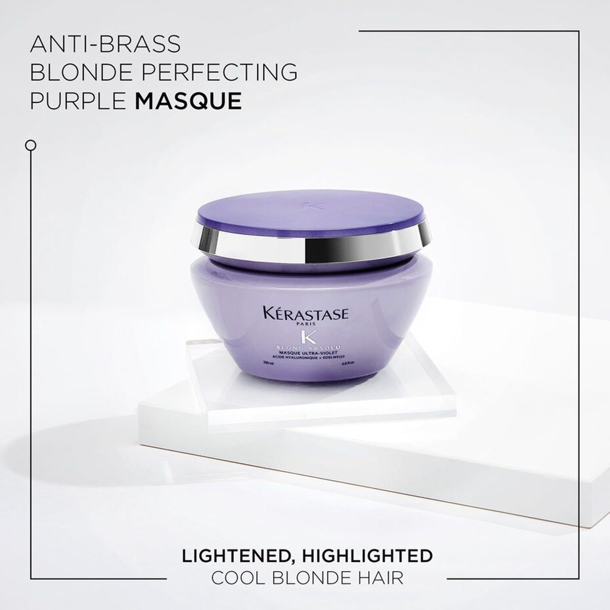 Blond Absolu Masque Ultra-Violet Anti-Brass Blonde Perfecting Purple Masque