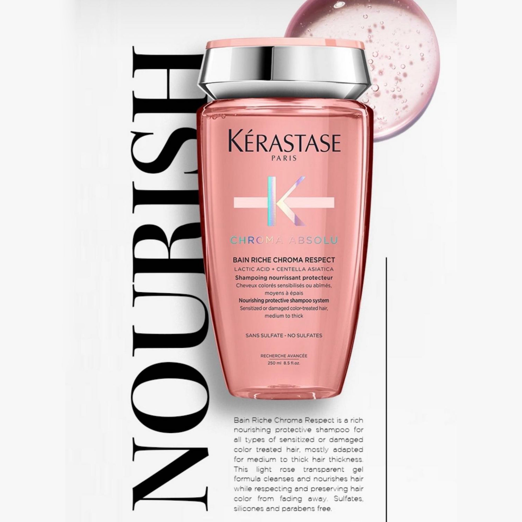 شامبو كروما أبسولو ريتشي كروما لحماية وتغذية الشعر