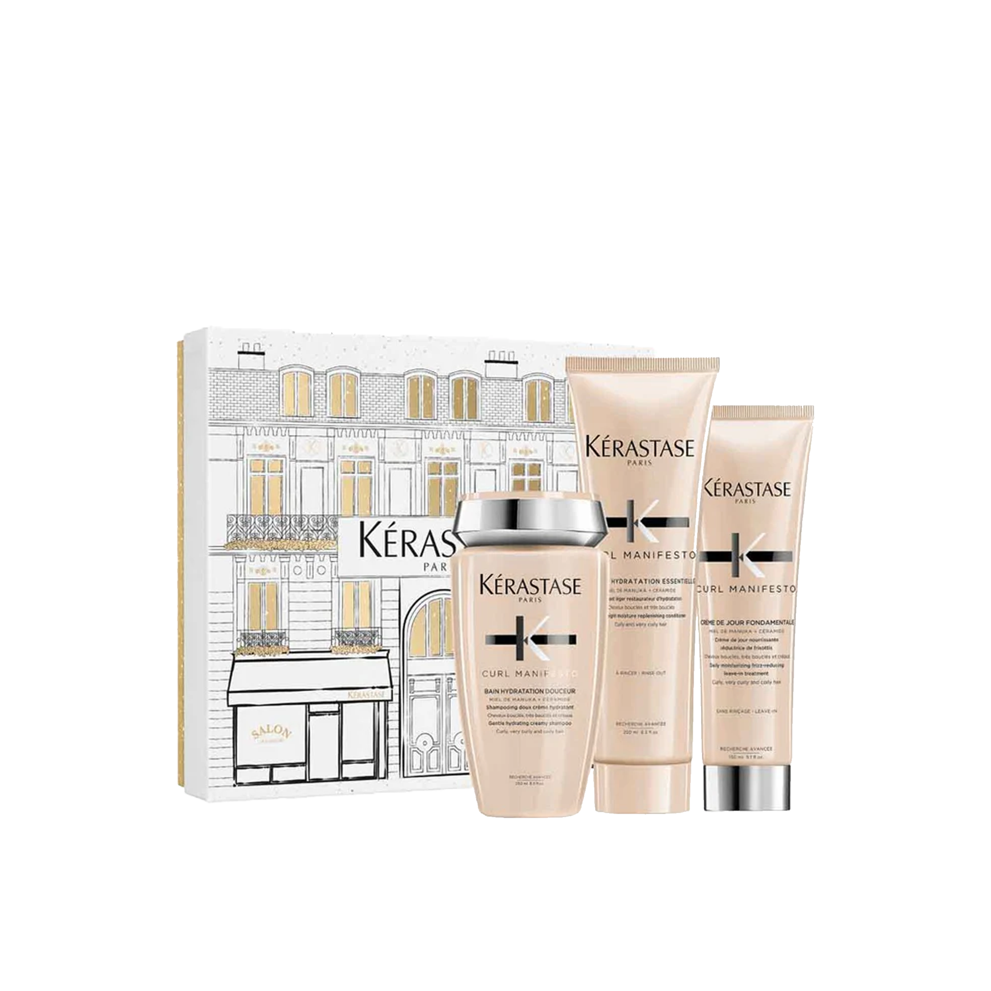 Curl Manifesto Fondant Hydratation Essentielle Holiday Set