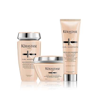 مجموعة كيرل منيفيسو لأساسيات العناية بالشعر