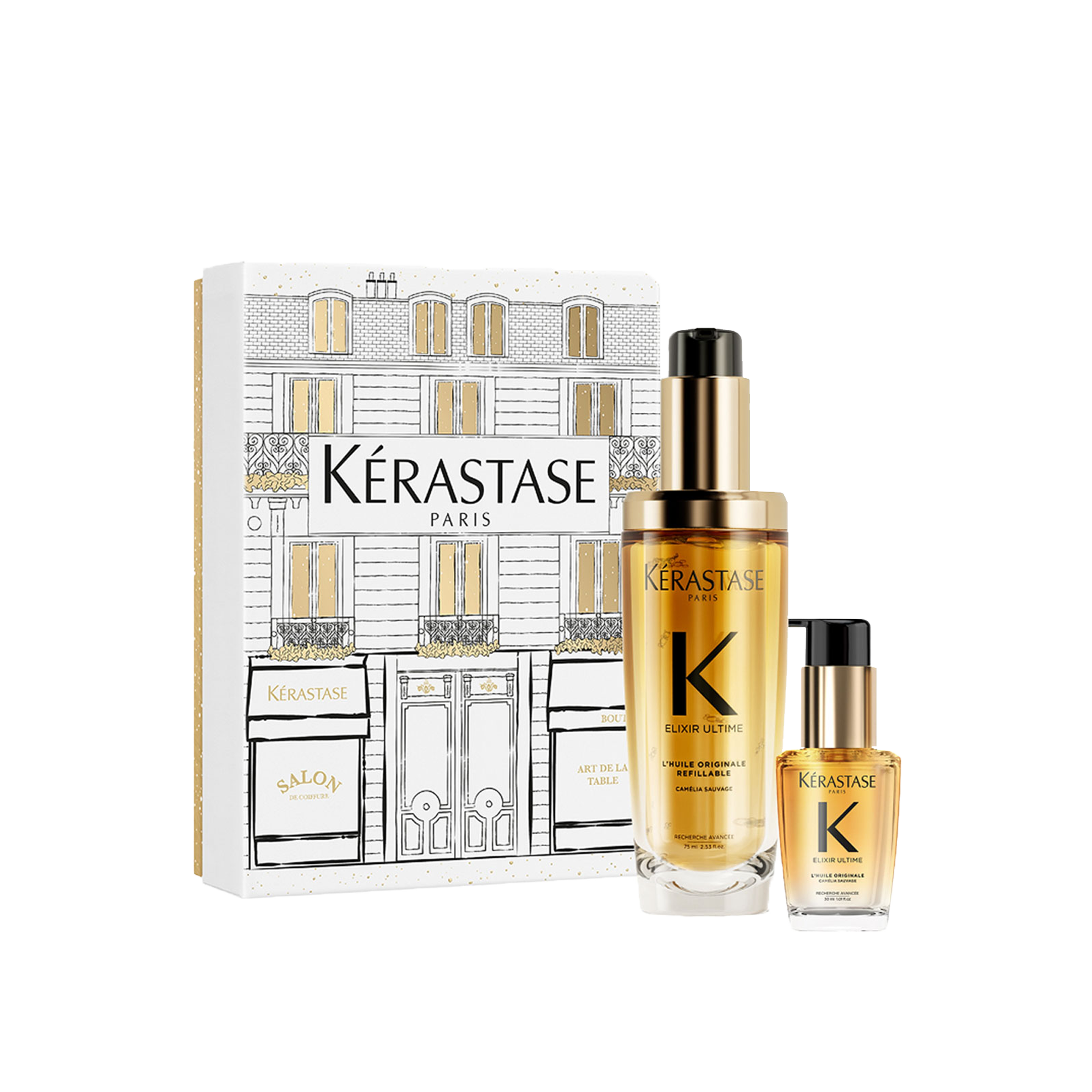 Elixir Ultime Hair Oil Duo Holiday Set