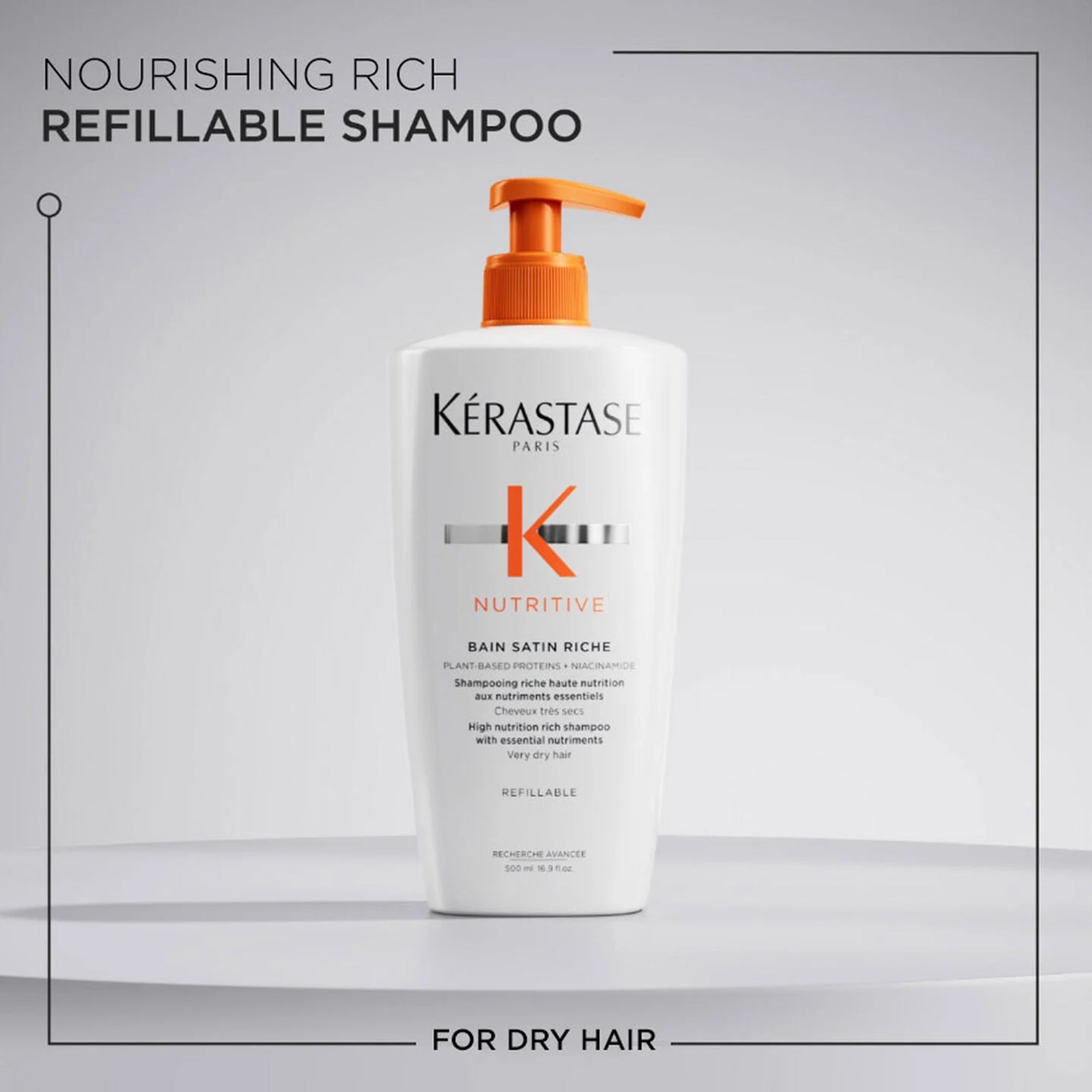 Nutritive Bain Satin Riche High Nutrition Rich Shampoo