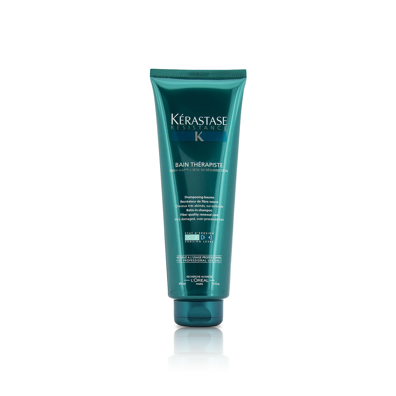 شامبو ريزيزتانست ثيرابست  بالألياف لإصلاح الشعر