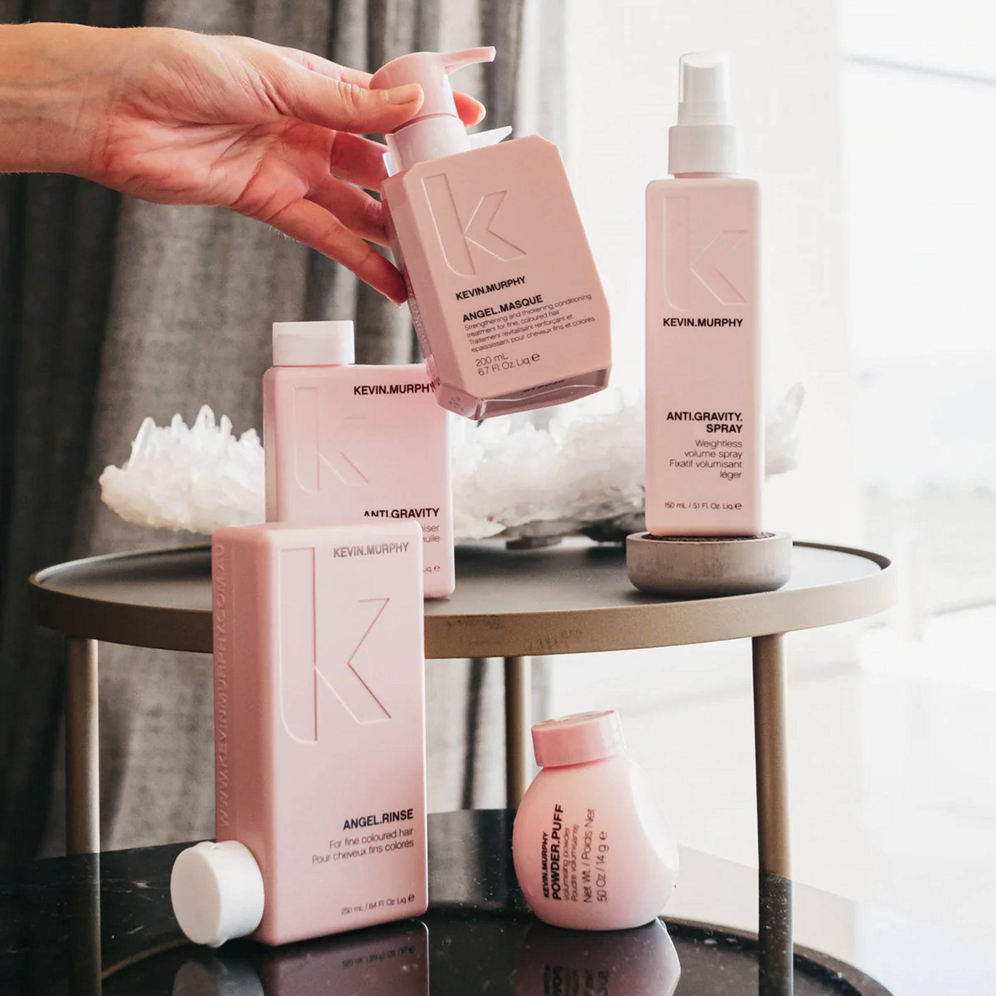 ماسك أنجل علاج لإصلاح وتكثيف الشعر المصبوغ الناعم