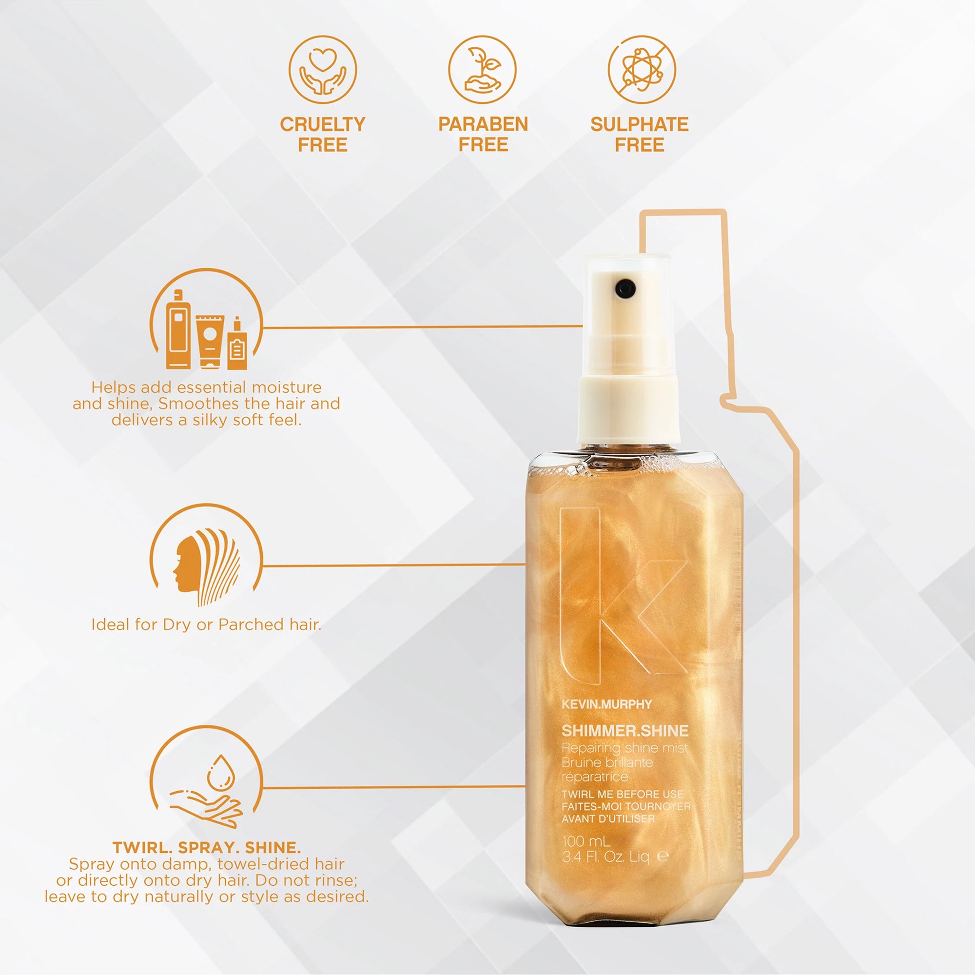 Shimmer.Shine Repairing Shine Mist