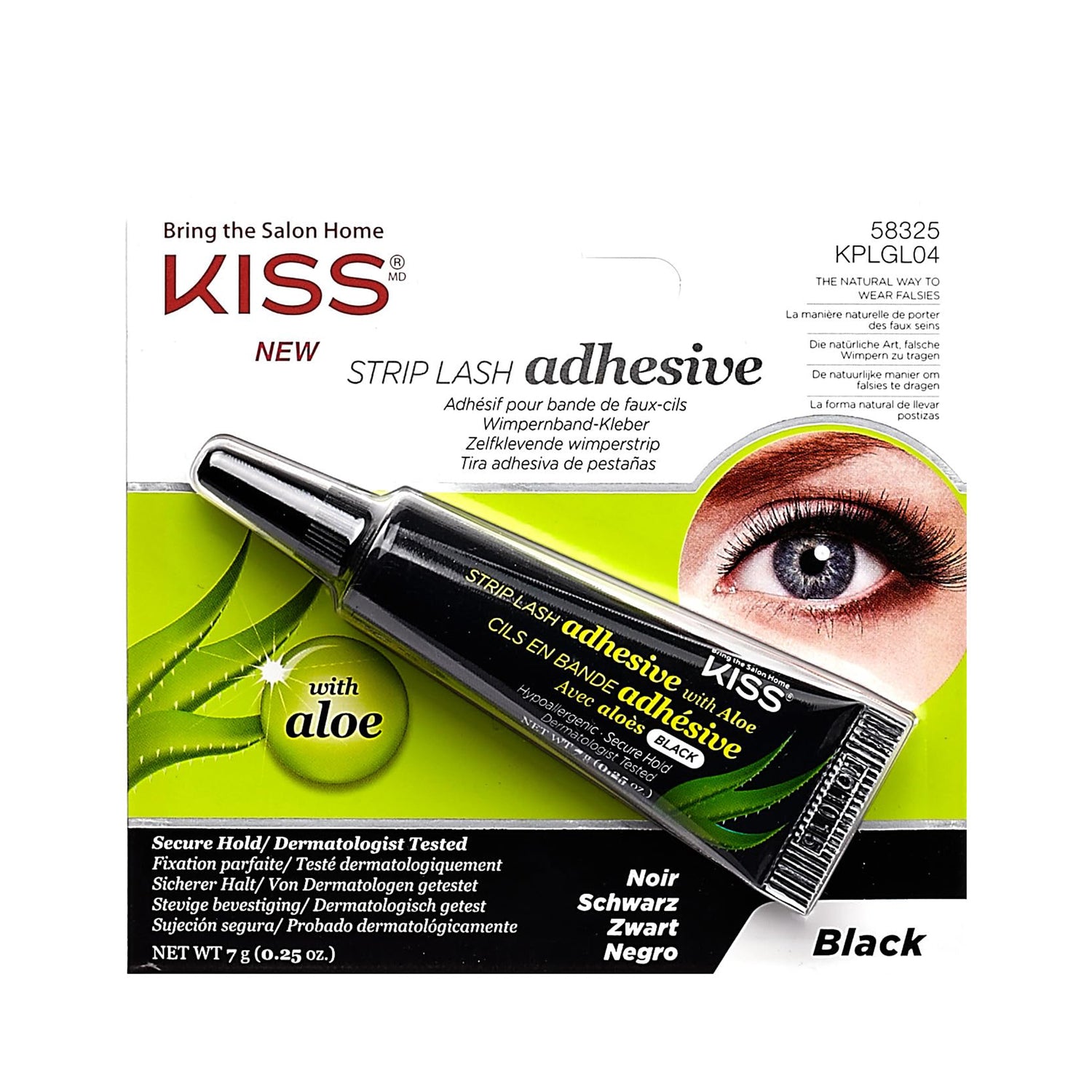 EverEz Aloe Vera Adhesive - Latex Black