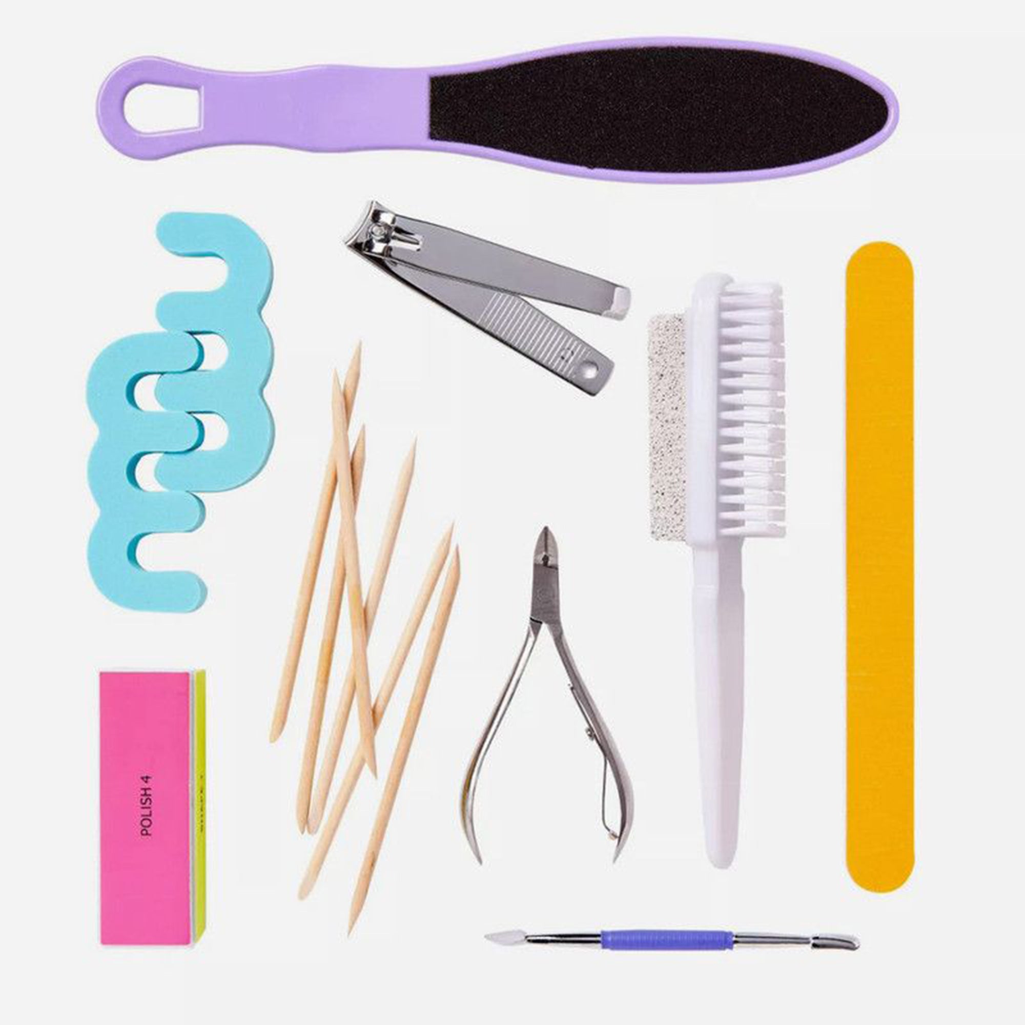 Red Professional Pedicure Kit