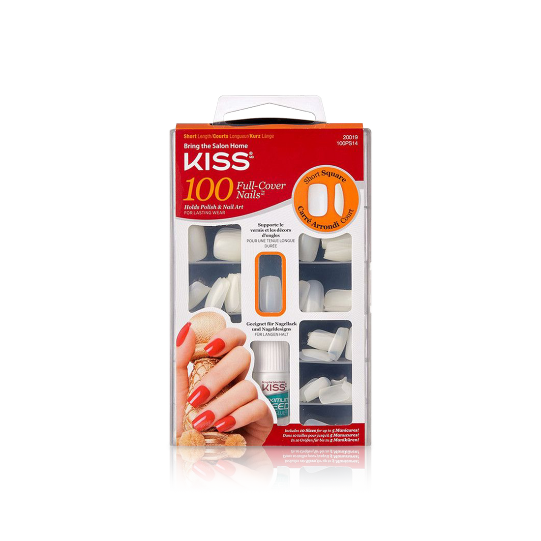 Short Square - 100 Full Cover Nails