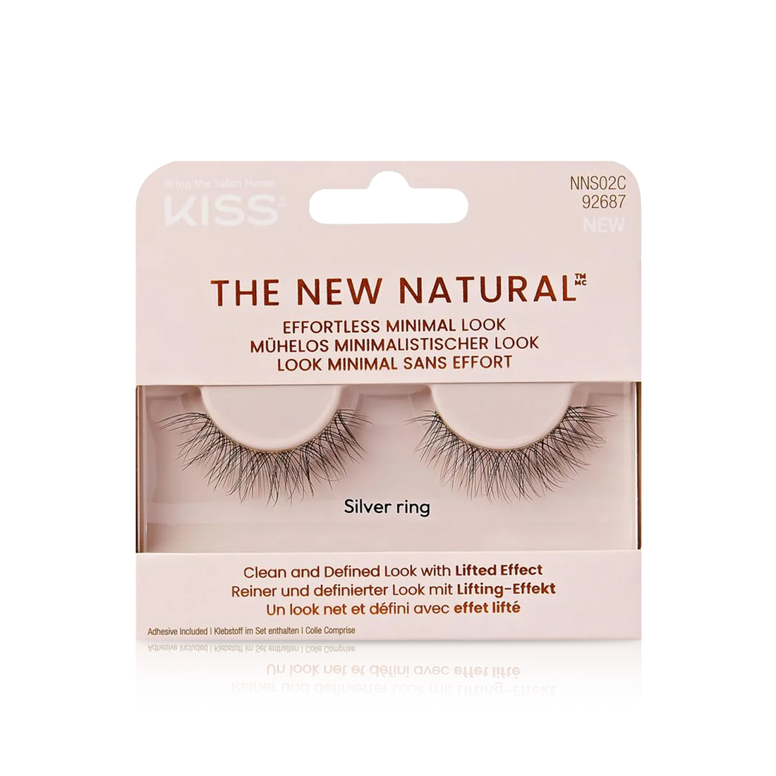 The New Natural Single Lash - Silver Ring
