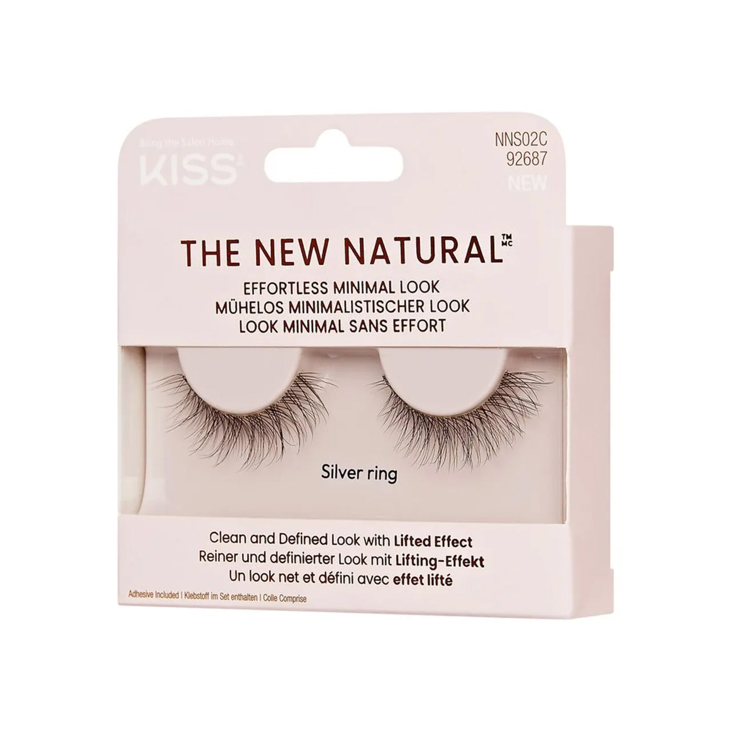 The New Natural Single Lash - Silver Ring