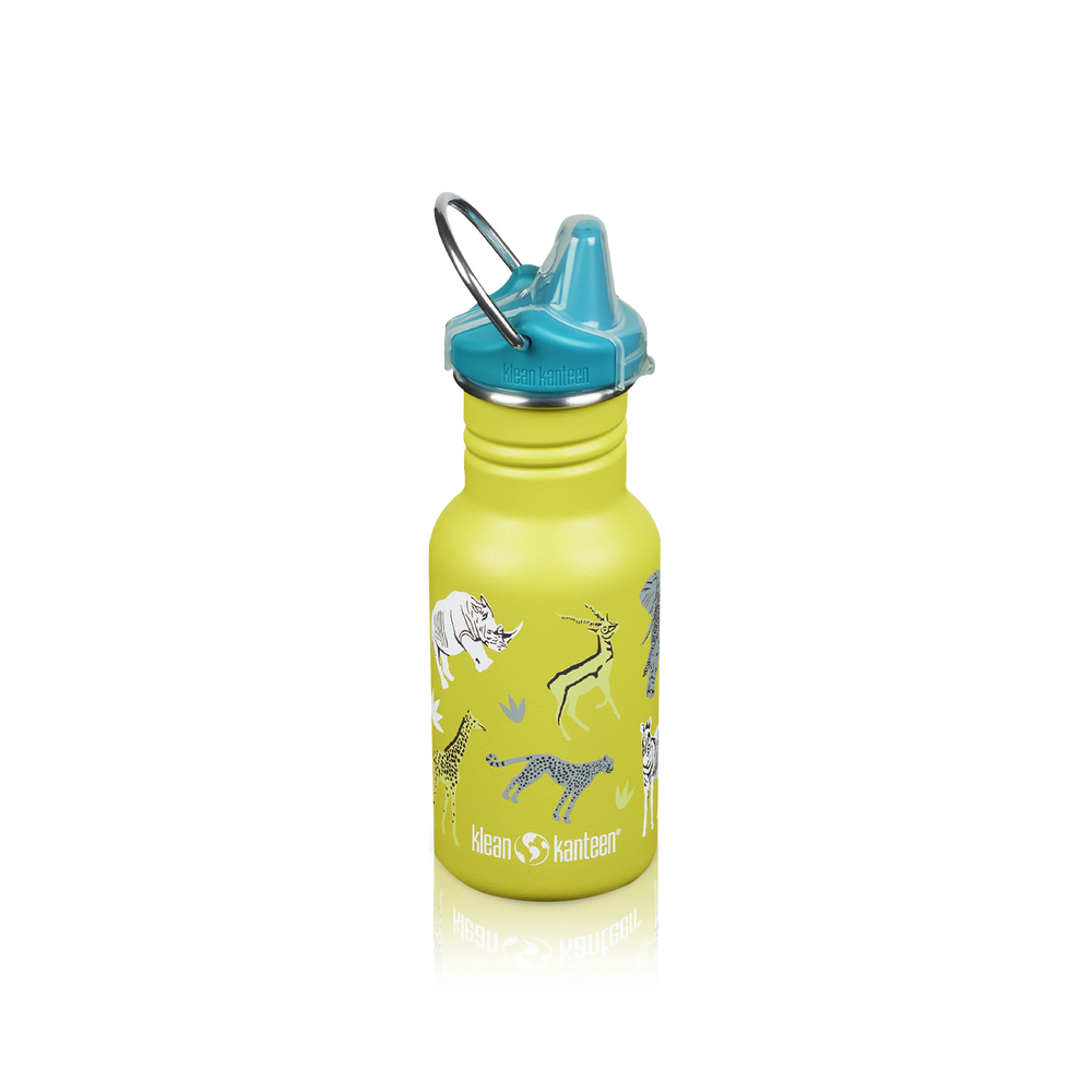 Kid Classic Narrow Neck Flask (w/ Sport Cap) - Safari