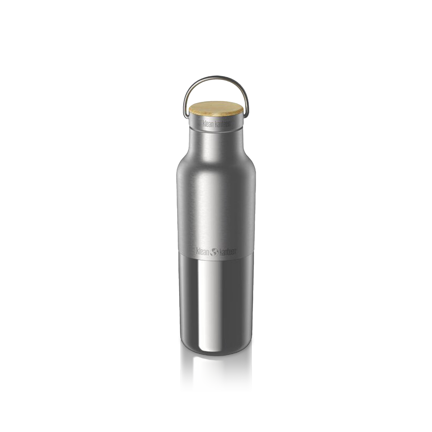 Rise Insulated Thermoflask with Bamboo Lid - Reflect