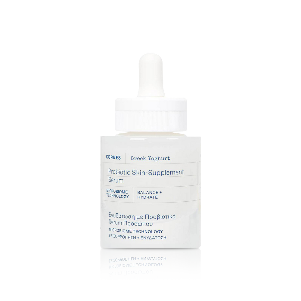 سيروم مكمل للبشرة بالزبادي اليوناني الغني بالبروبيوتيك
