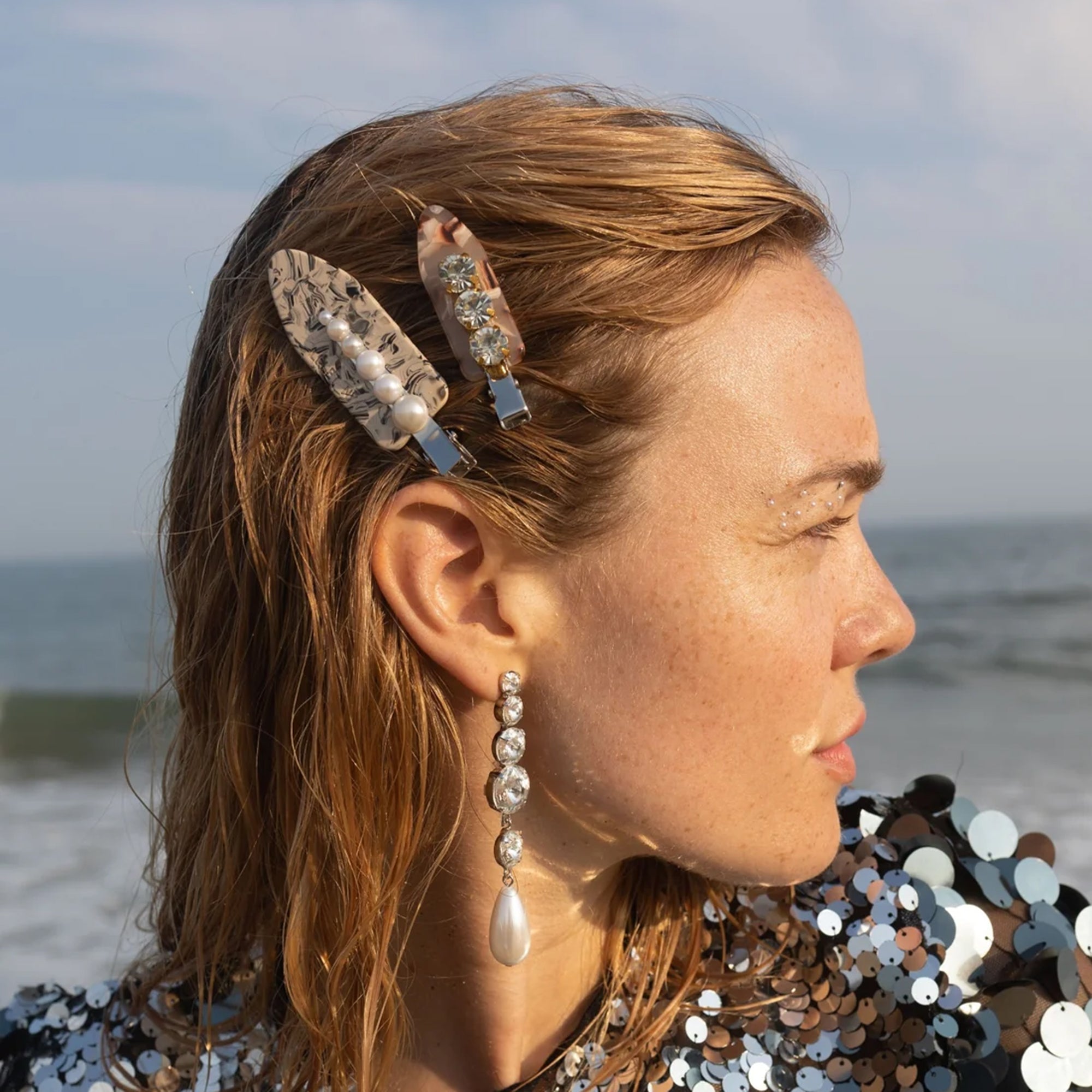 مجموعة ثنائية من مشبك الشعر جت ريدي وذ مي