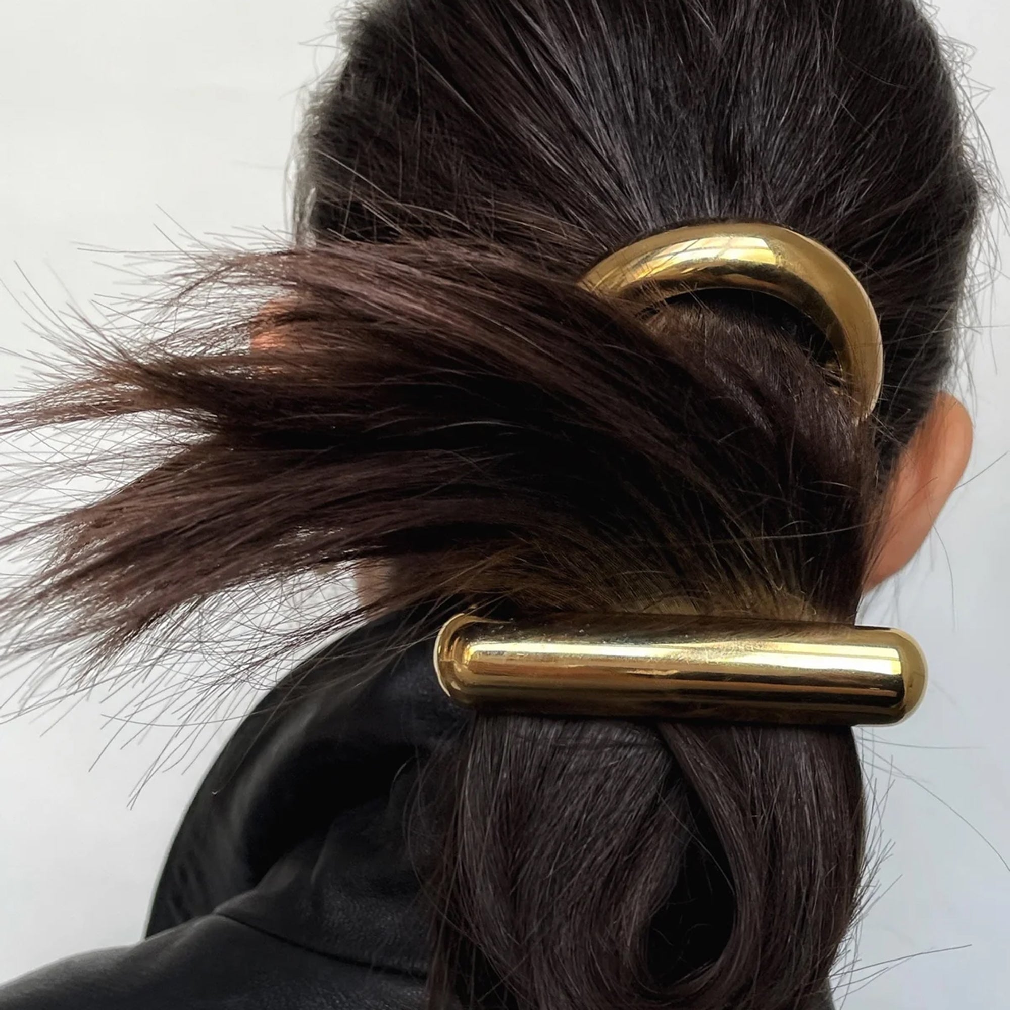 Glossy Bar Barrette