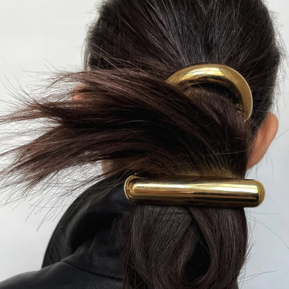 Glossy Bar Barrette