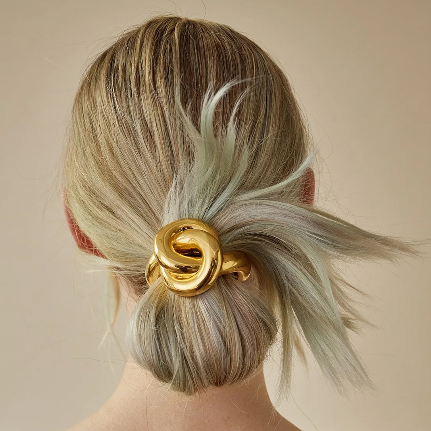 Glossy Knot Pony Cuff