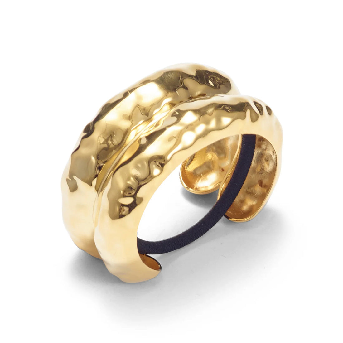 Hammered Double Arch Pony Cuff