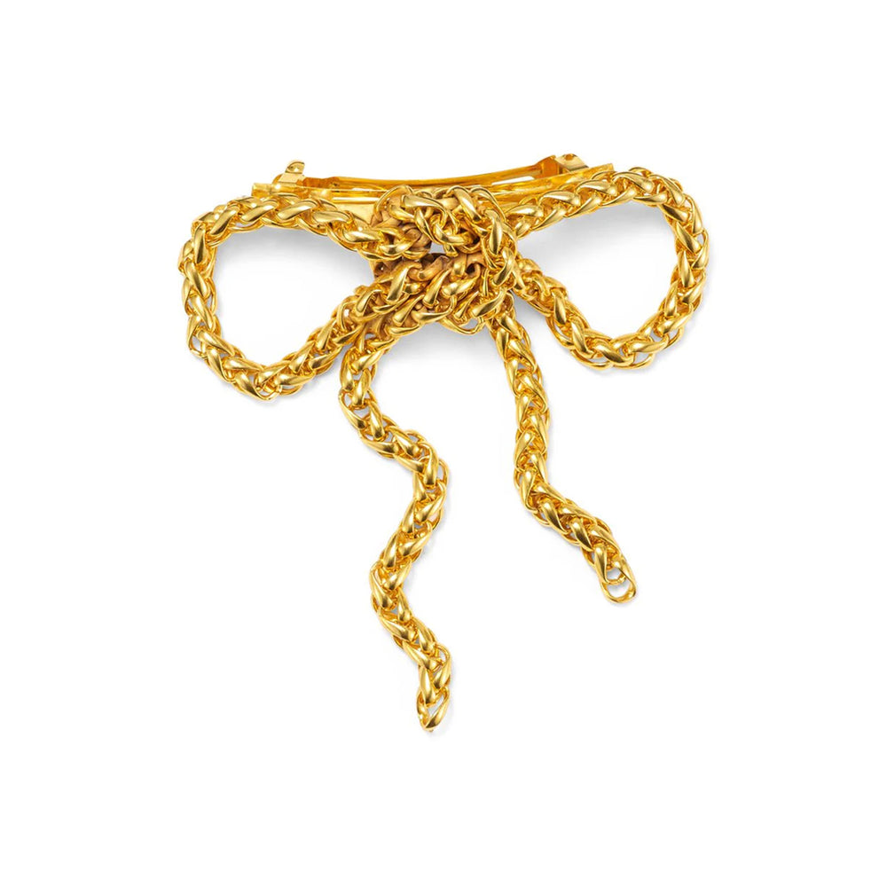 Kamala Chain Bow Barrette