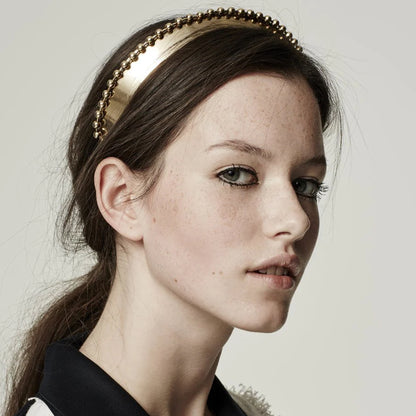 Lucia Ballchain Wide Crown Headband
