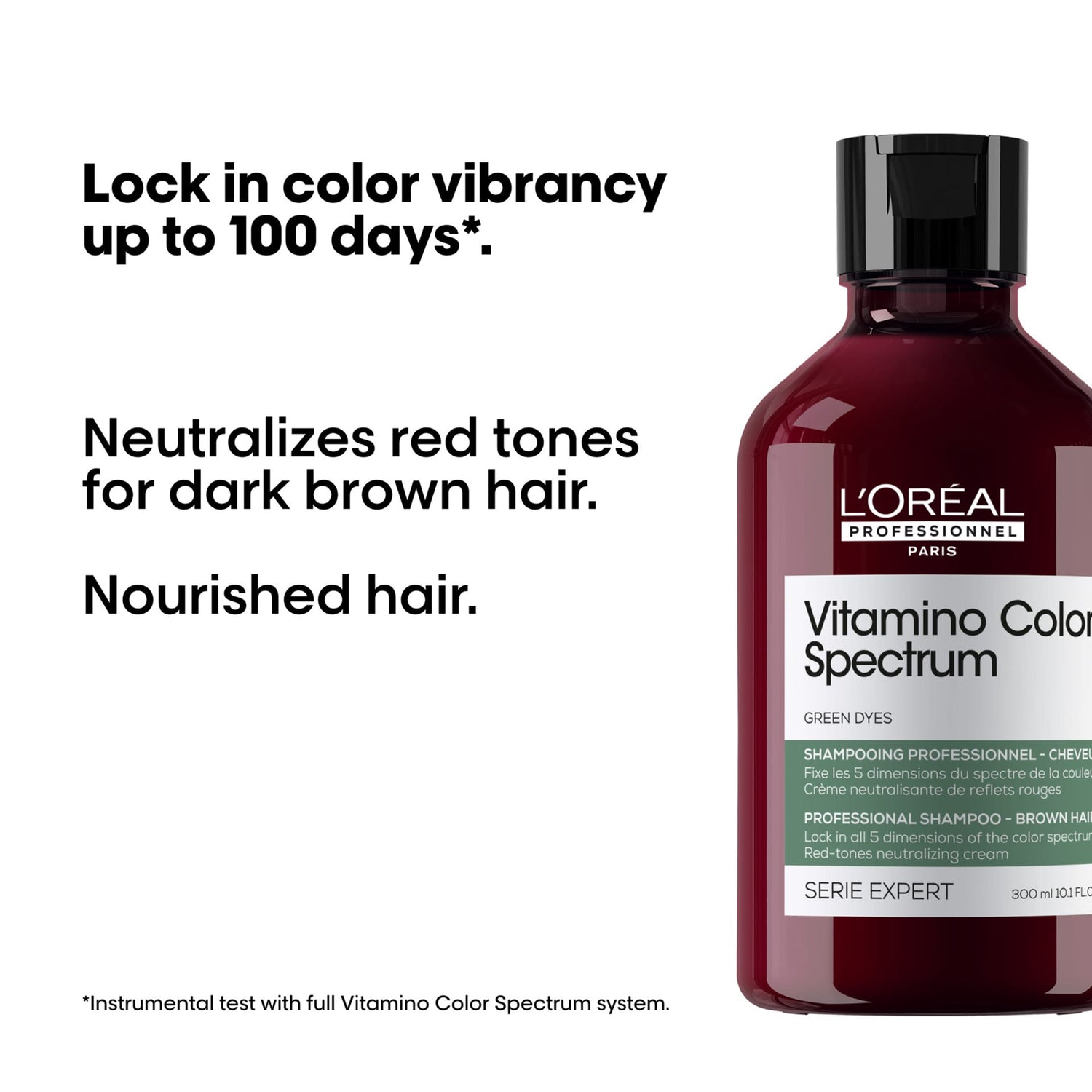 Vitamino Spectrum Green Shampoo - Dark Brown Hair