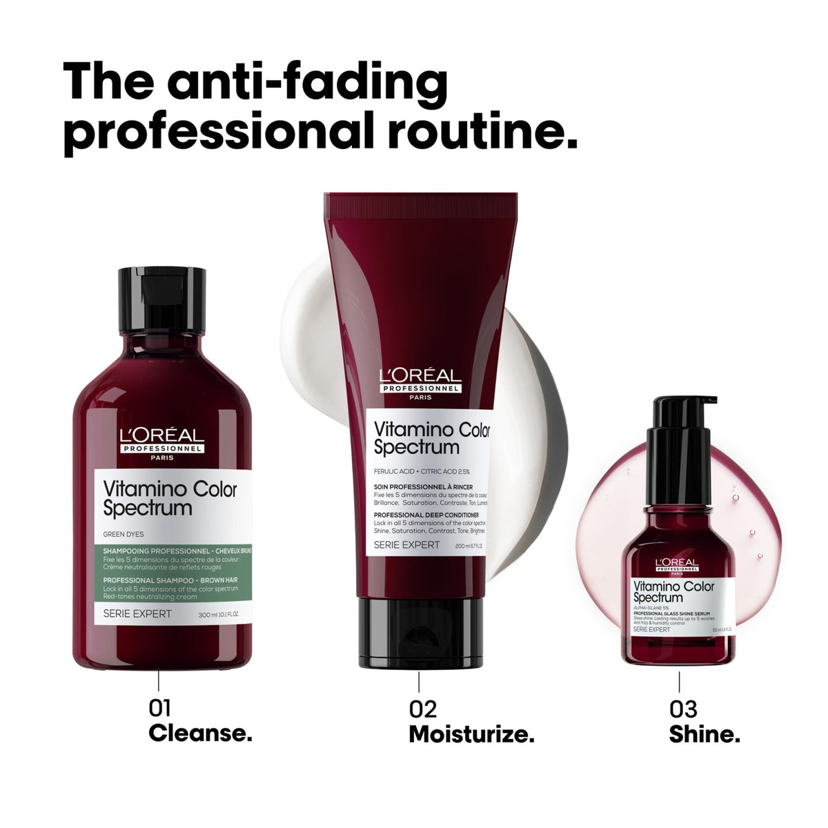 Vitamino Spectrum Green Shampoo - Dark Brown Hair