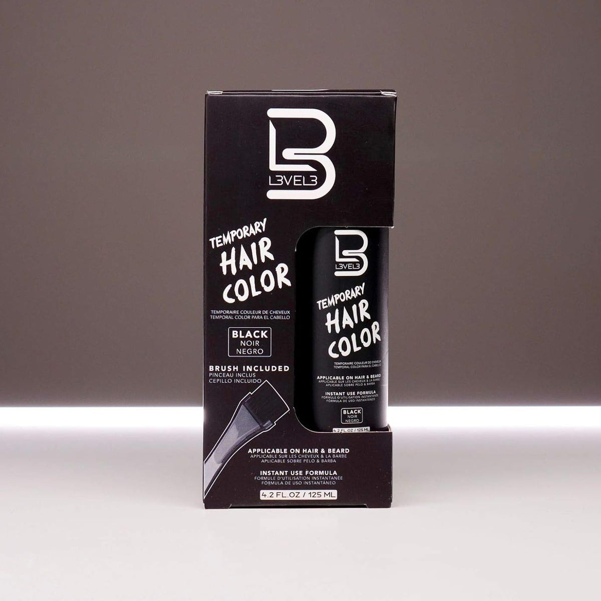 Temporary Beard Dye - Black 100ml